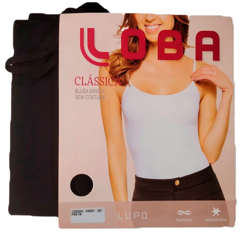 LUPO LOBA BLUSA NEGR BASICA 41600 9990 G única