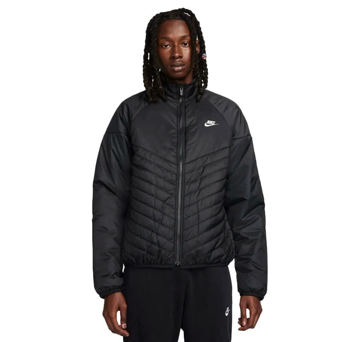 Campera Nike Midweight Puffer de Hombre - FB8195-010 - Negro 