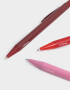 Lapices y Lapiceras Set Chico Set De 3 Lapiceras De Tinta Negra - Combinacion Multicolor