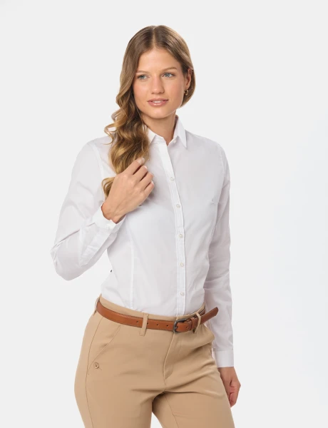 CAMISA LISA Blanco