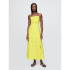 SL EMBR MAXI DRESS LIMEADE 13-0645 TCX