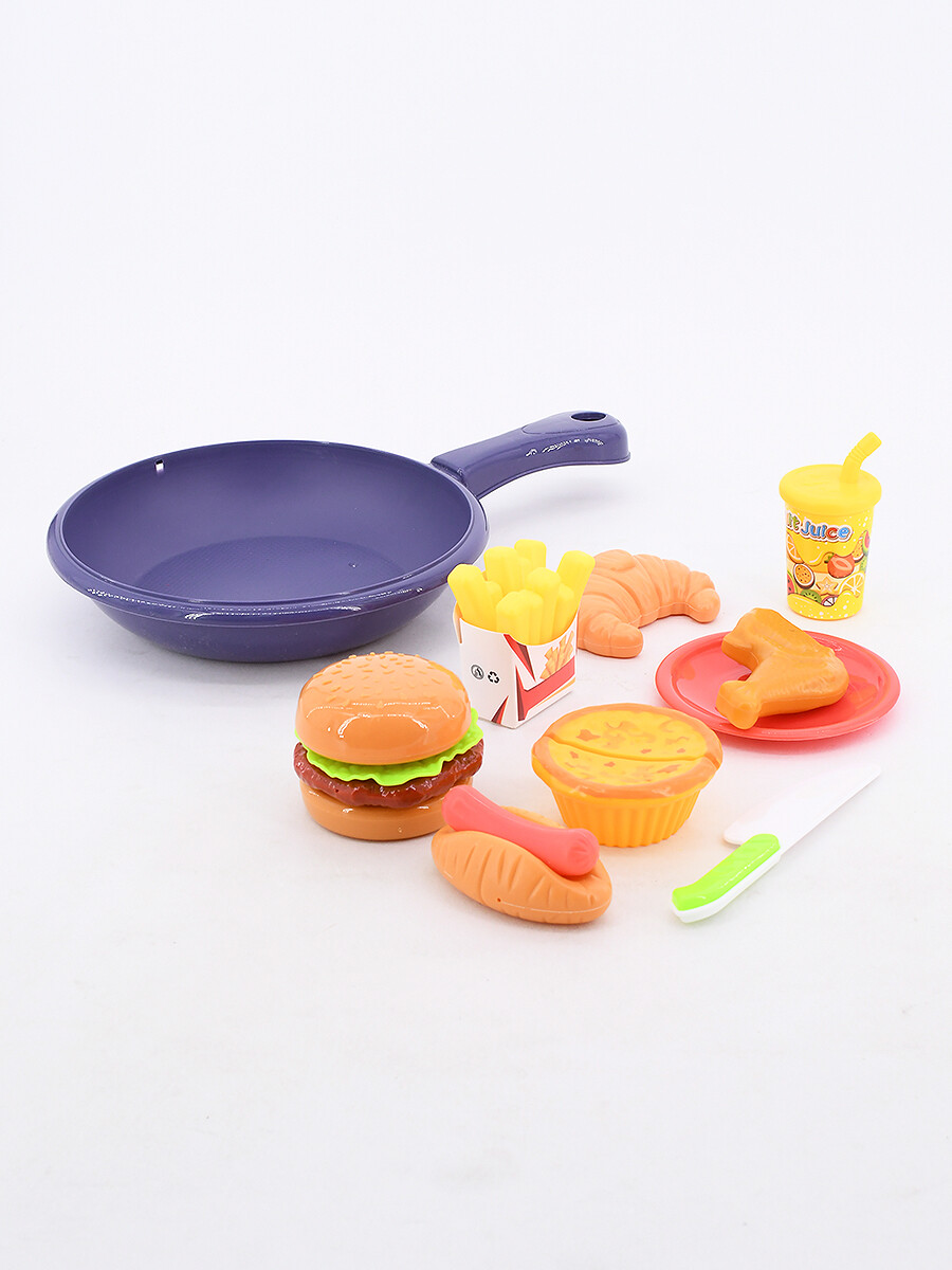 SARTEN CON ALIMENTOS - MULTICOLOR 