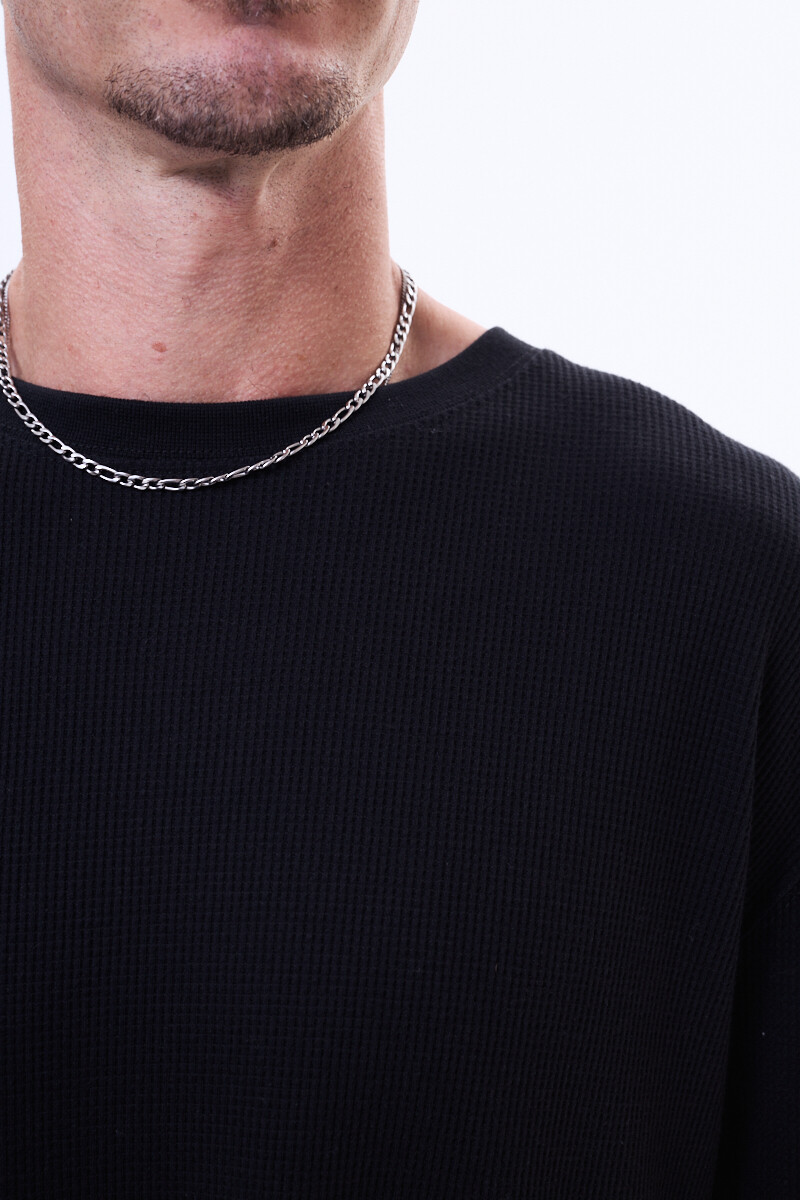 Remera manga larga Ibiza Negro