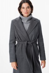 Tapado Woolen Gris Oscuro