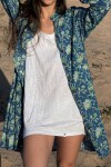 Camisa Cala Block Print Azul