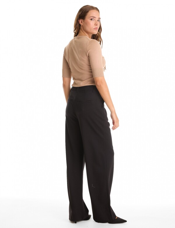 Pantalon Palazzo NEGRO