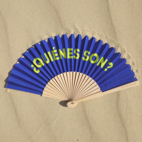 Abanico Mis Petates Azul