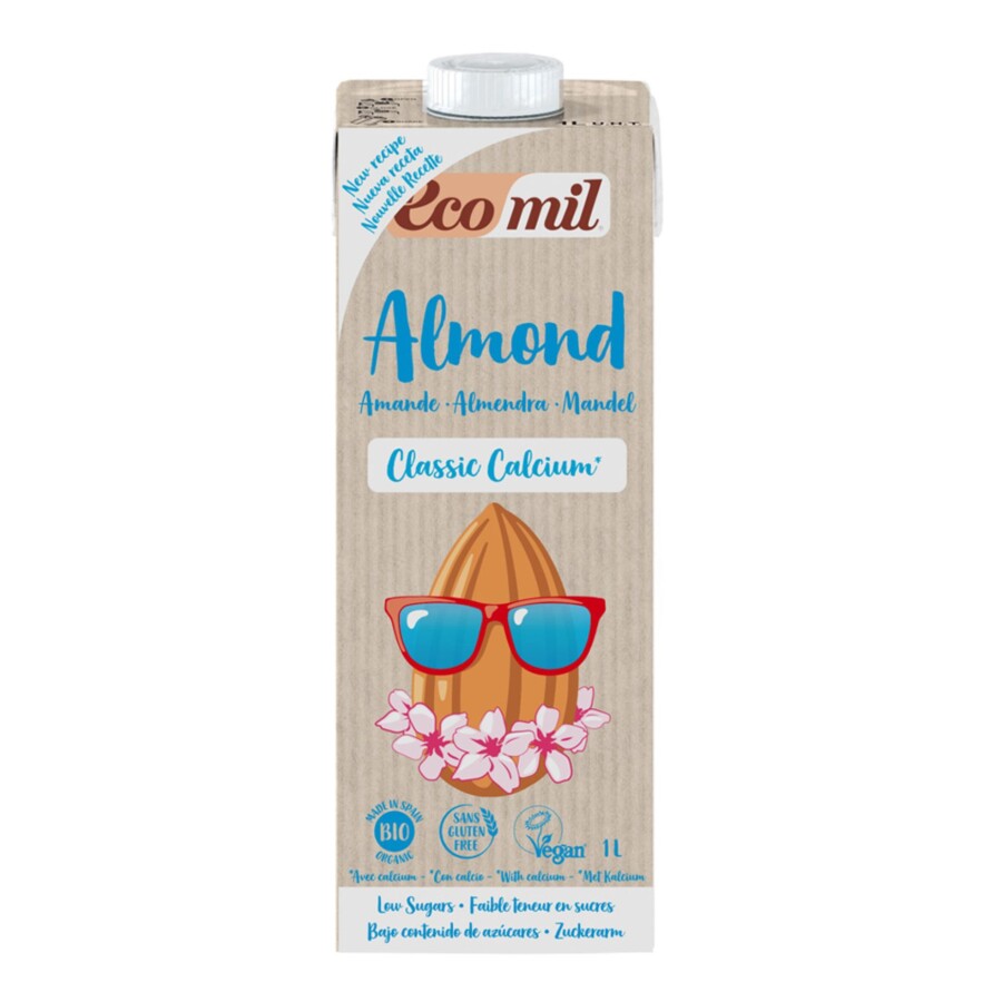 Leche Almendra Con Calcio Ecomil 1L Leche Almendra Con Calcio Ecomil 1L