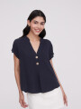 Blusa Limbani Azul Noche