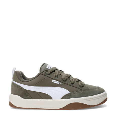 Championes de Hombre Puma Park Lifestyle Street Verde - Blanco