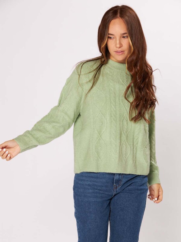 SWEATER HADID RUSTY Verde Claro