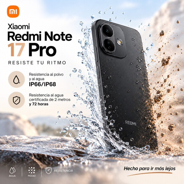 Xiaomi Redmi Note 17 Pro 8/512gb 5g CEL XIAOMI NOTE 17 PRO 5G 8/512GB NEGRO