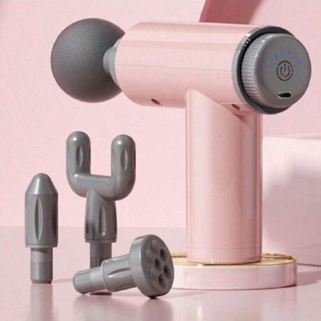 Masajeador pistola de masajes Rosado