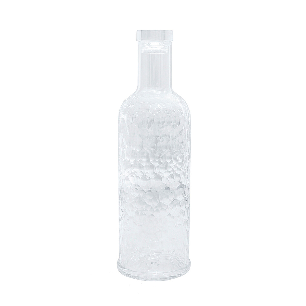 X2 Botellas Vidrio Para Agua 1 Litro Con Tapa De Silicona