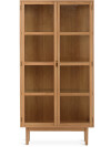Vitrina VESTERBY alta 2 puertas roble nat Vitrina VESTERBY alta 2 puertas roble nat