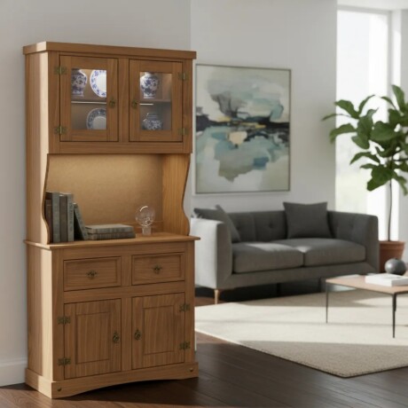 Cristalero Armario Lumax Aparador 4 puertas 2 cajones Cristalero Armario Lumax Aparador 4 puertas 2 cajones