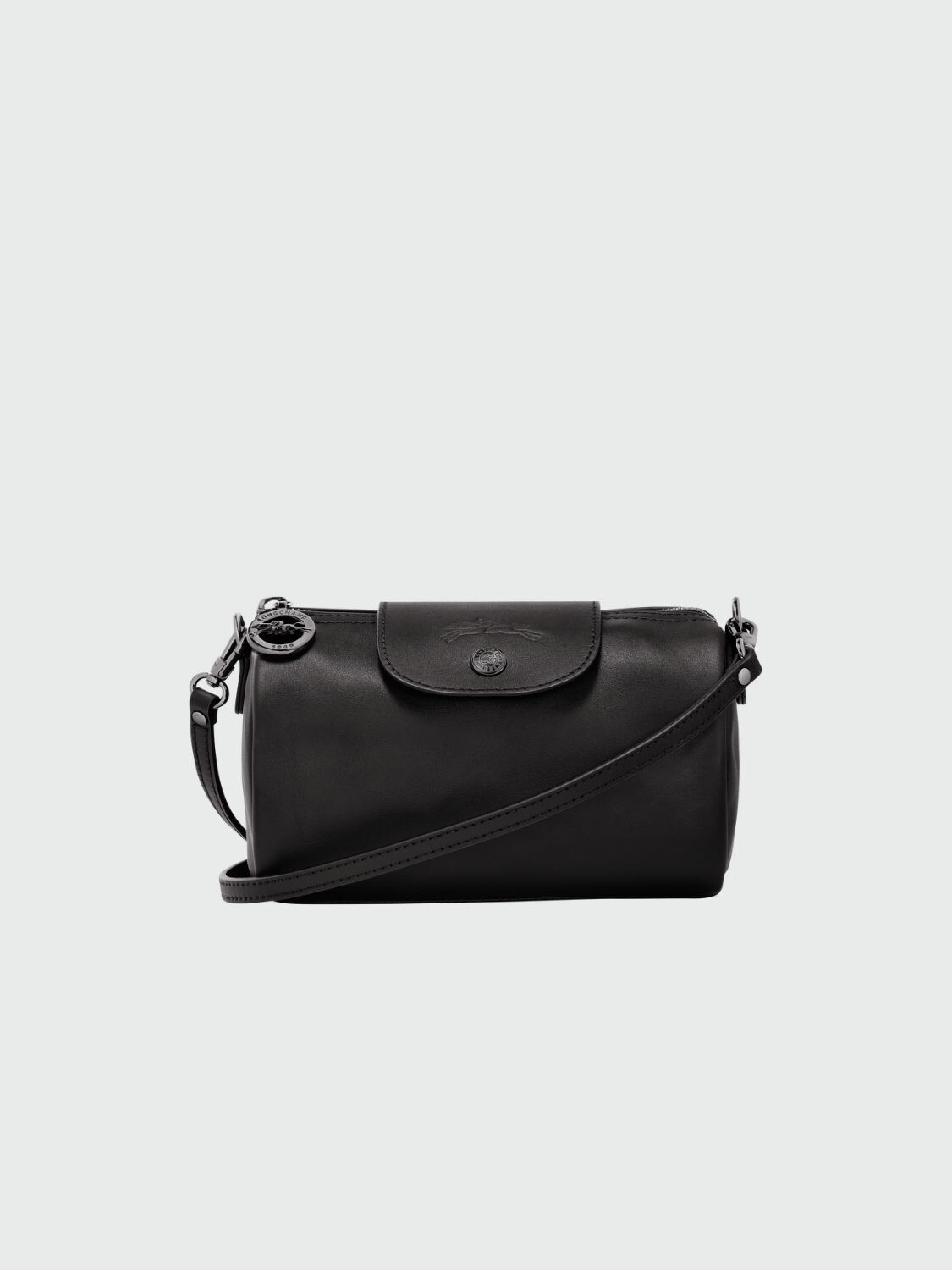 Longchamp- Cartera bandolera de cuero XS, Le pl¡age extra 0