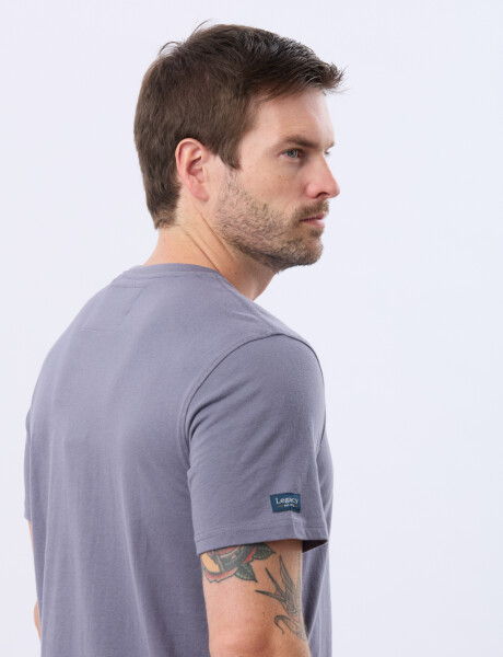 REMERA BÁSICA DE ALGODÓN Indigo