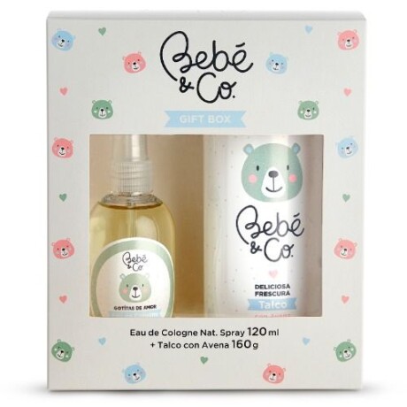 PACK BEBE & CO COLONIA 120 ML + TALCO PACK BEBE & CO COLONIA 120 ML + TALCO