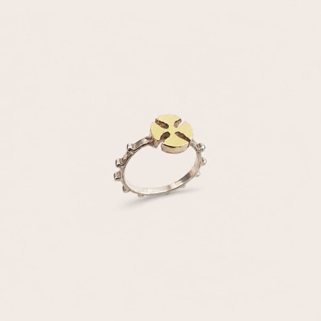 Anillo Rosario Vasco - Plata y Oro Anillo Rosario Vasco - Plata y Oro