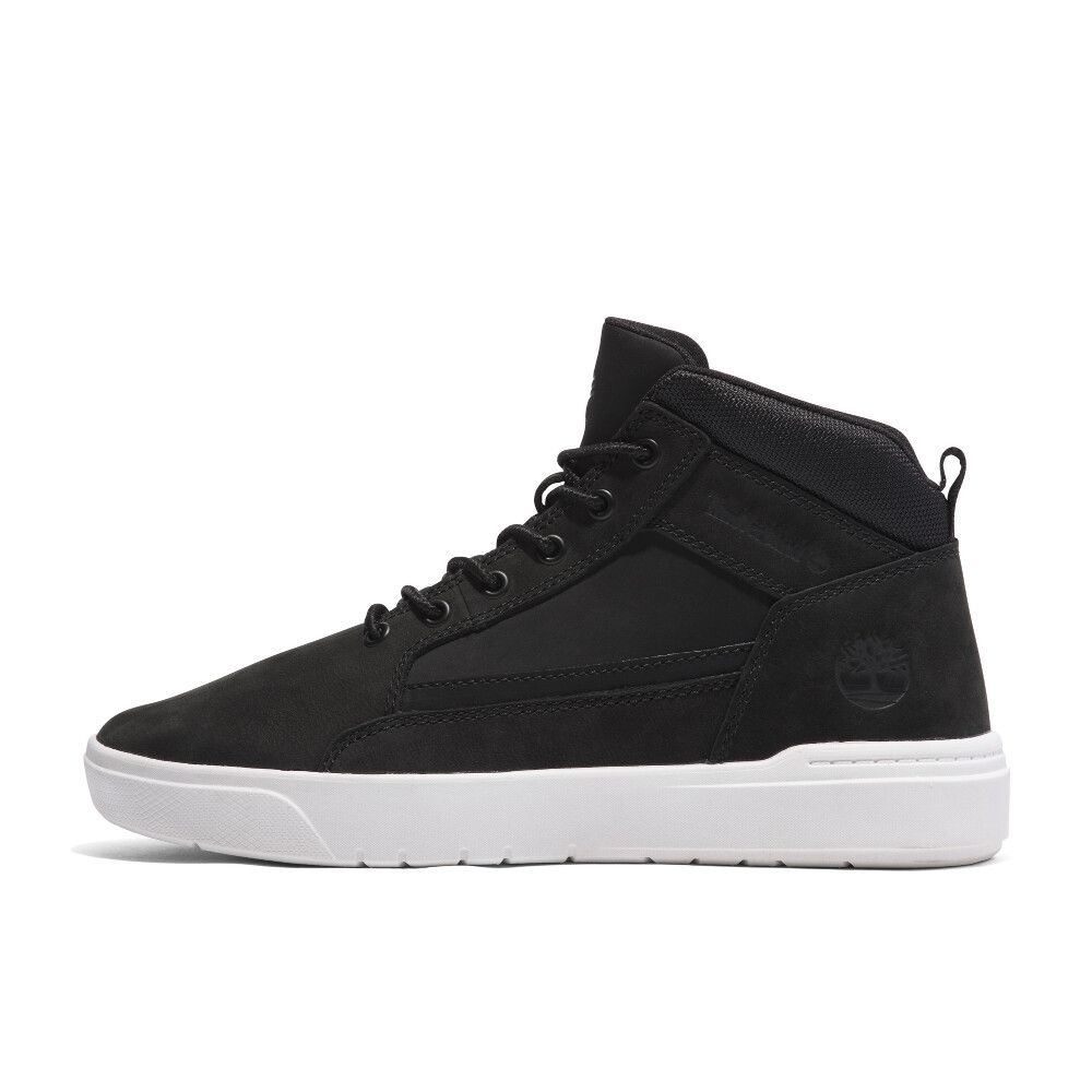 Zapatillas Allston Mid Hombre Black Nubuck