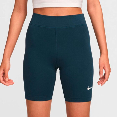 Pantalón Biker Nike Sportswear Classic 8In de Mujer Azul