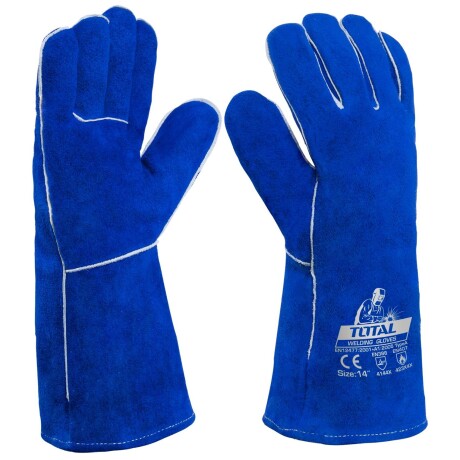 Guantes De Cuero 14" Para Soldador Guantes De Cuero 14" Para Soldador