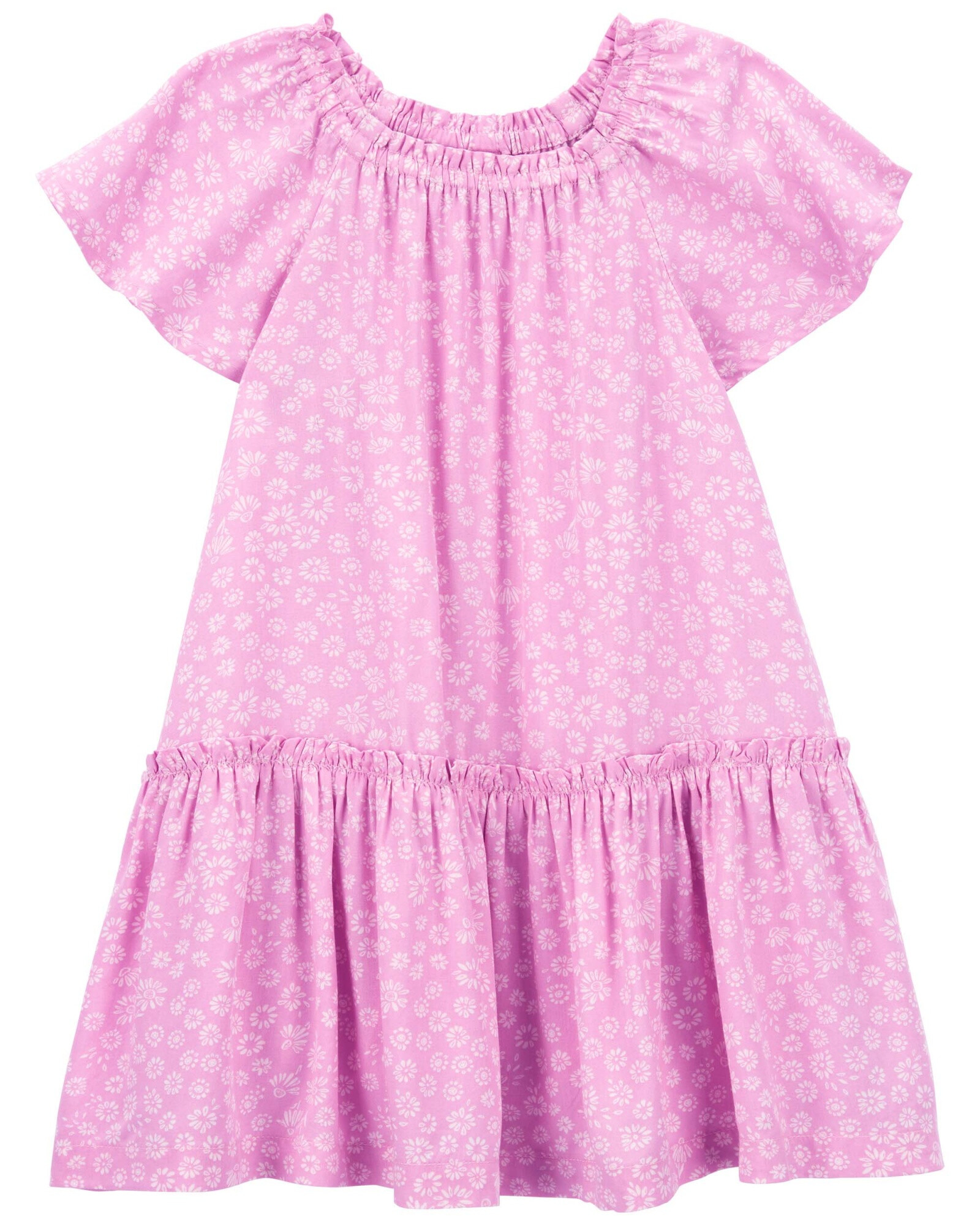 Vestido de viscosa Ecovero diseño floral Vestido de viscosa Ecovero diseño floral