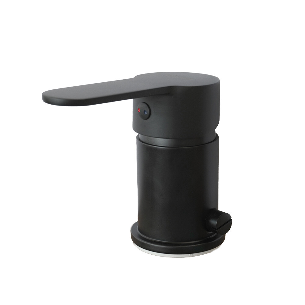 JUEGO DE GRIFERIA MODELO CANDIA NEGRO - Lavatorio + bidet + ducha Juego De Griferia Modelo Candia Negro - Lavatorio + Bidet + Ducha