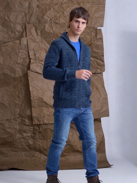 SWEATER CETUS 3.0 AZUL PIEDRA