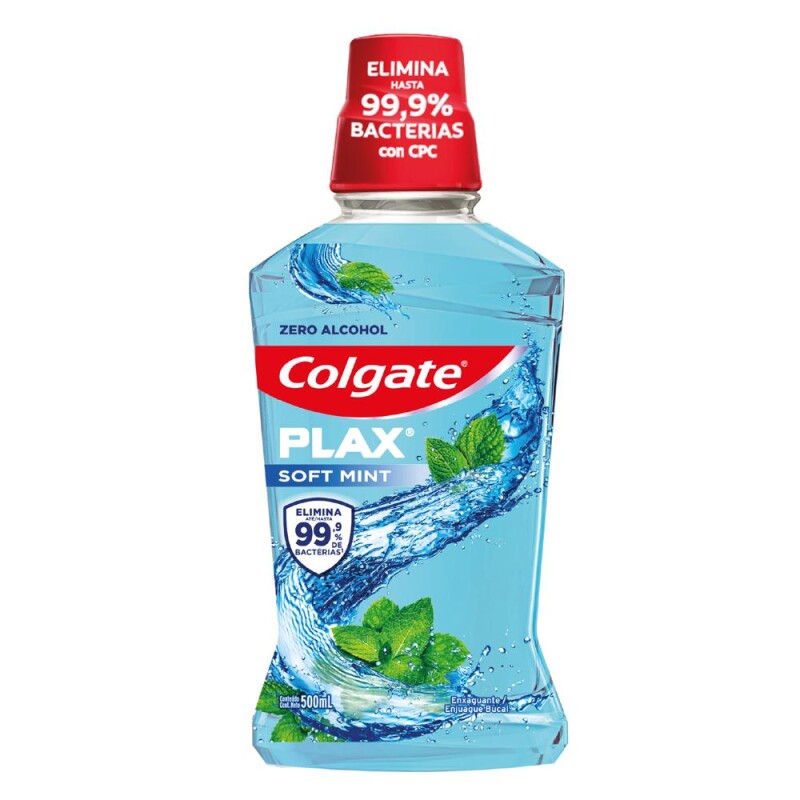 Enjuague Bucal Colgate Plax Soft Mint 500 Ml. Enjuague Bucal Colgate Plax Soft Mint 500 Ml.