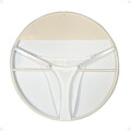 Tanga Colaless Ajustable De Algodón Blanco Talla L-XL