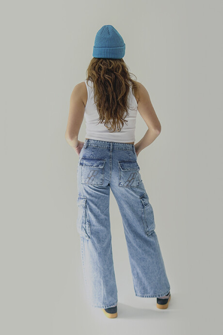 Jean Pulau Jargo Women Azul