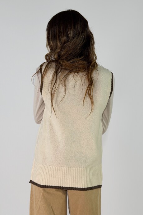 CHALECO SENDERO Crudo