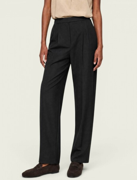 PANTALÓN SASTRERO NEGRO