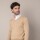 Sweater V Merino Beige