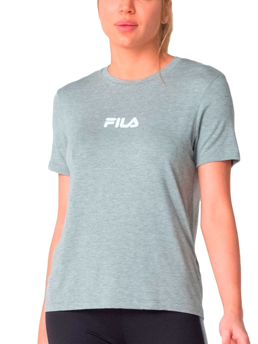 REMERA MUJER FILA LETTER FIT 