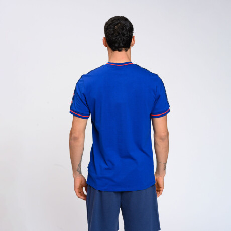 REMERA INFILLED TAPE CNdeF Nacional Hombre Azul Marino