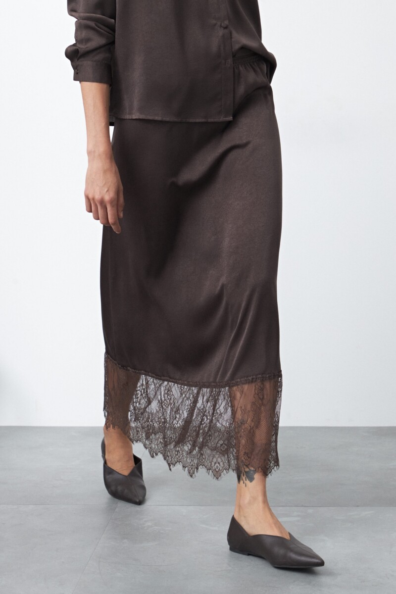 FALDA SCARLET Chocolate