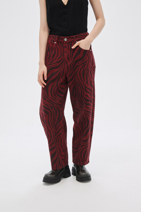 Pantalon Cuarter Estampado 1