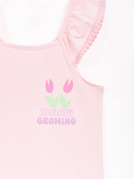 MUSCULOSA NIÑA ALWAYS GROWING ROSADO