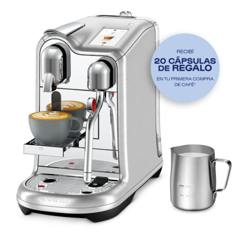 Cafetera Nespresso Creatista Pro Grey
