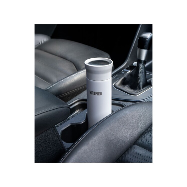 Vaso Térmico Bremen 450 ml Acero Inoxidable con Tapa 360° Gris Vaso Térmico Bremen 450 ml Acero Inoxidable con Tapa 360° Gris