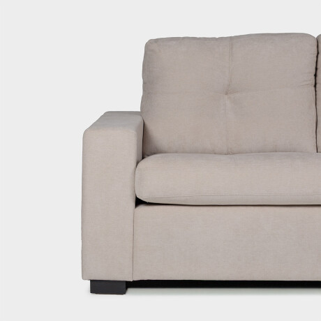 Rinconera Sensa - Tela Microfibra - Chaise derecho TC 1010 (Beige)