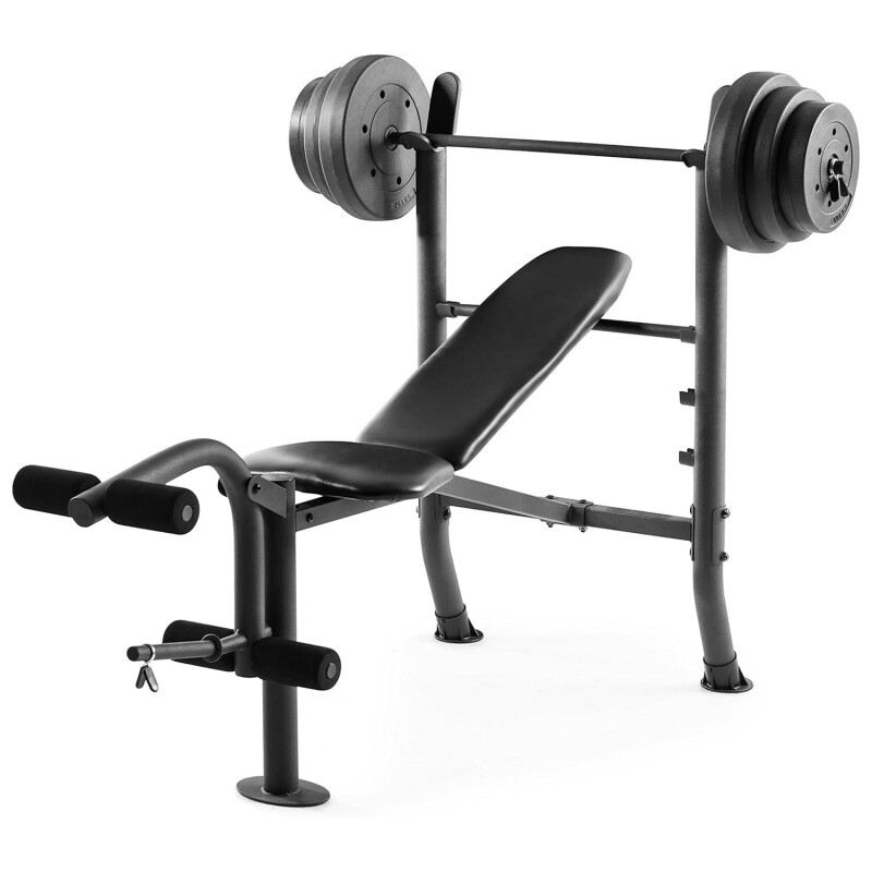 Set Banco de Ejercicios Pro-Form Sport 265 New + Barra + Discos de Pesas Set Banco de Ejercicios Pro-Form Sport 265 New + Barra + Discos de Pesas