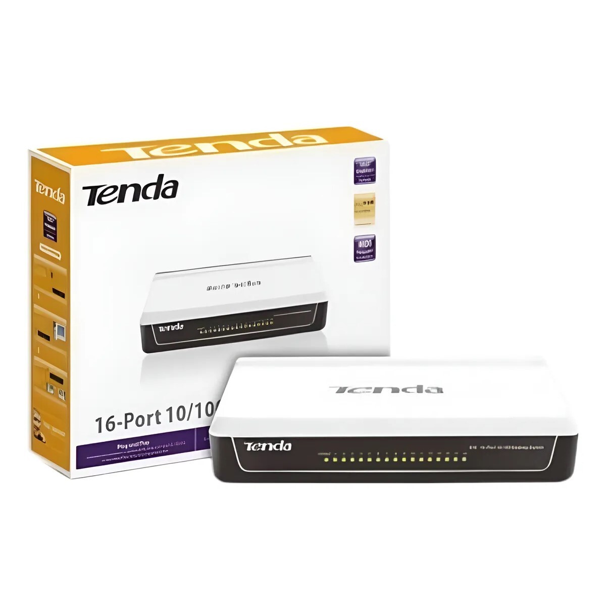 Switch Tenda S16 16 Puertos 