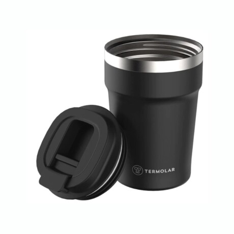 VASO TERMICO TERMOLAR CON TAPA 380ML Vaso Térmico TERMOLAR Con Tapa Capacidad 380ML - Negro