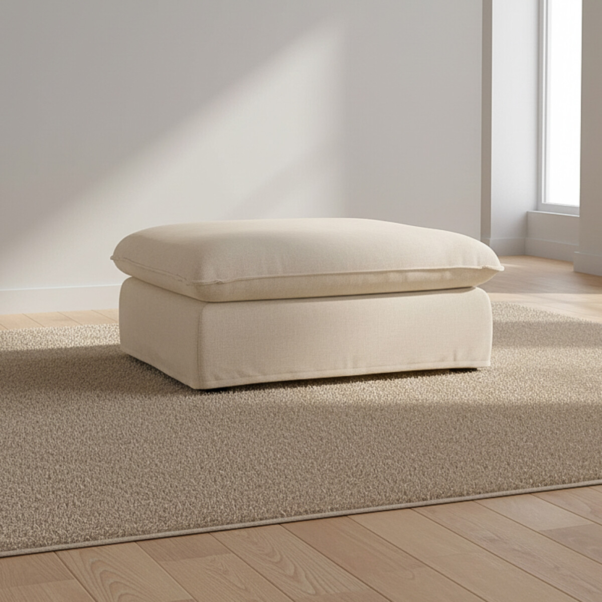 PUFF - TELA-PREMIUM NATURAL-BEIGE BAHAMAS NATURAL 