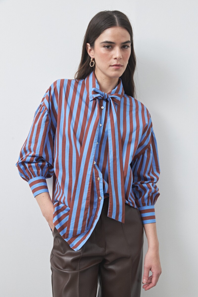 CAMISA SORMY Azul Regata