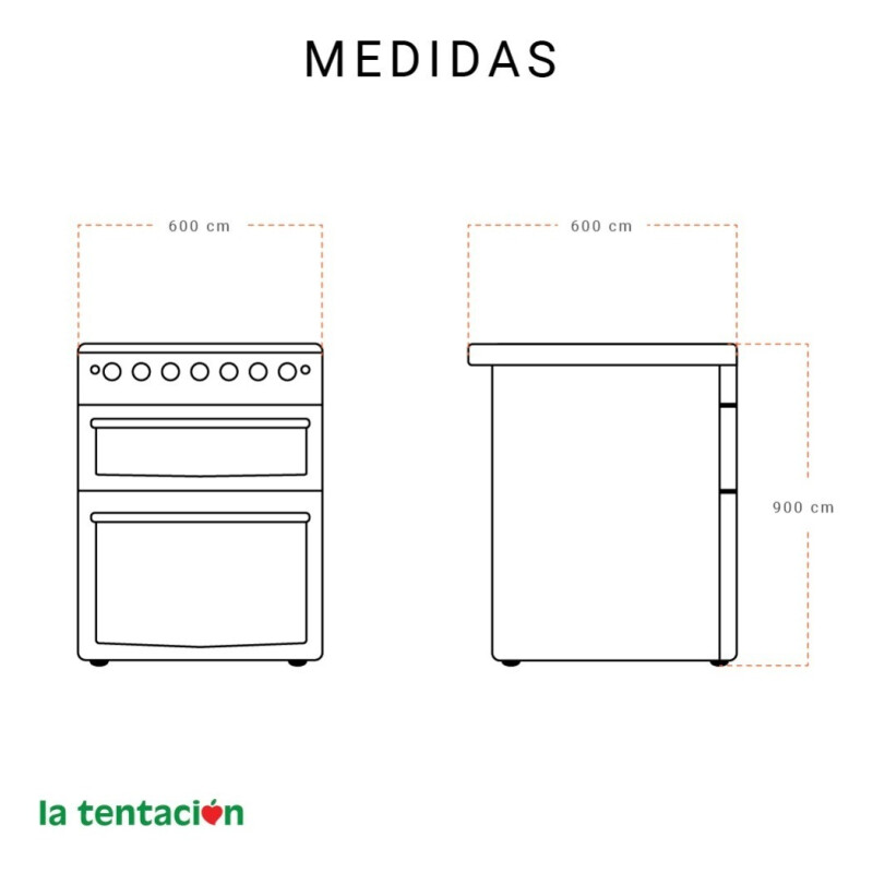 Cocina Punktal Doble Horno Pk-1980 Dtk 3+1 Cocina Punktal Doble Horno Pk-1980 Dtk 3+1